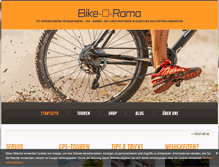 Tablet Screenshot of bike-o-rama.de